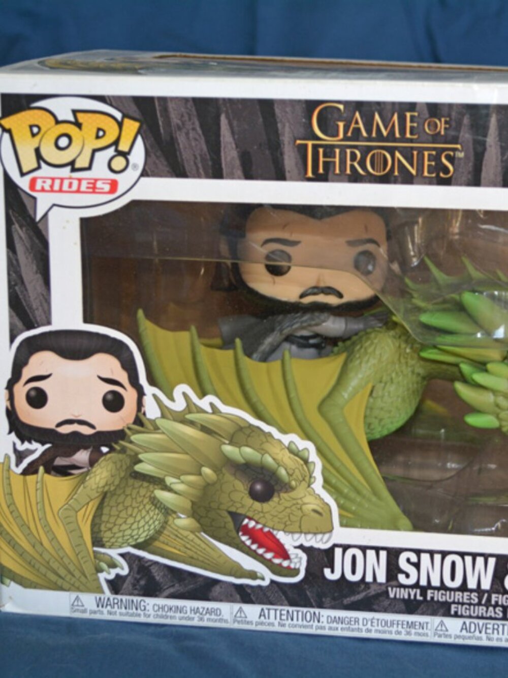 Funko POP! Rides Game of Thrones Jon Snow & Rhaegal #67